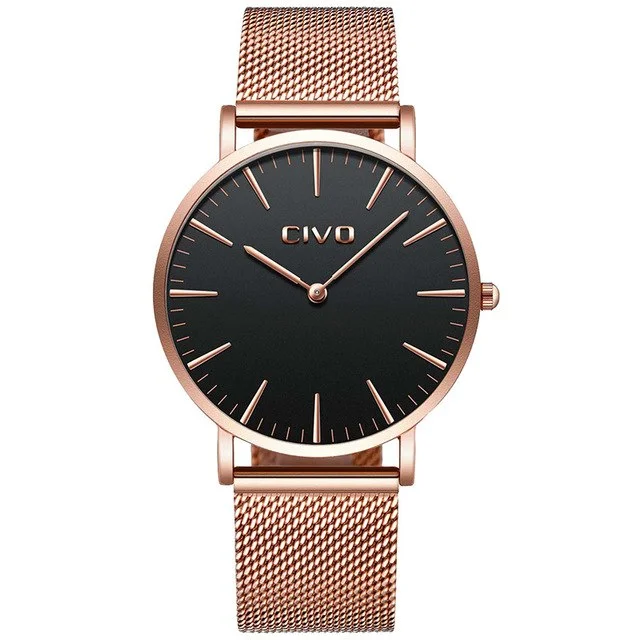 0054C | Quartz Men Watch | Mesh Band