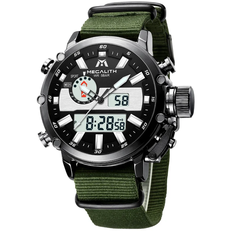 8229M | Quartz Men Watch | Nylon Band