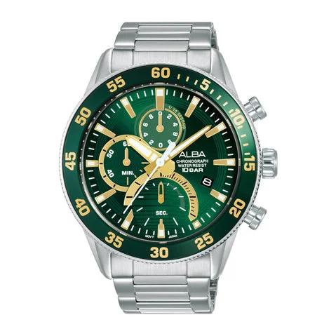 Active Chronograph Stainless Steel Men