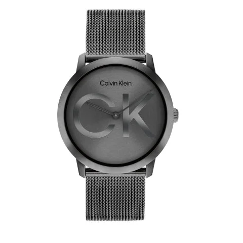 Intrigue 40 mm Grey Dial Stainless Steel Analogue Watch For Men