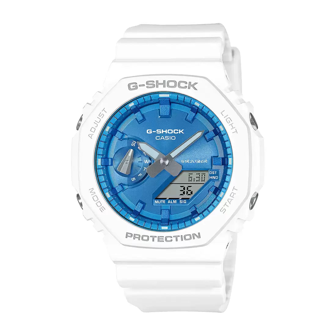 G-Shock Ga-2100Ws-7Adr Analog-Digital Men