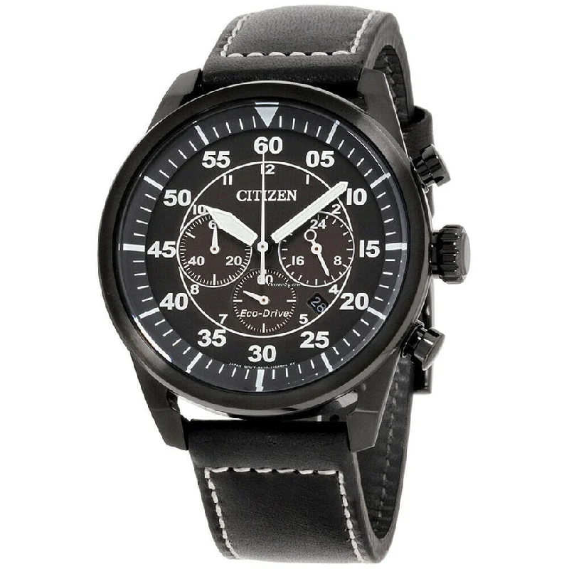 Citizen Avion Chronograph Luminous Hands 44 mm Men's Watch CA4215-21H