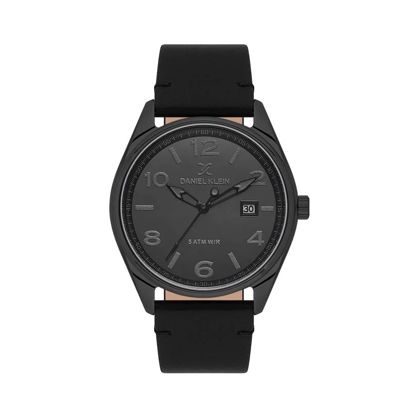 Daniel Klein Exclusive Black Dial 3 Hands Watch