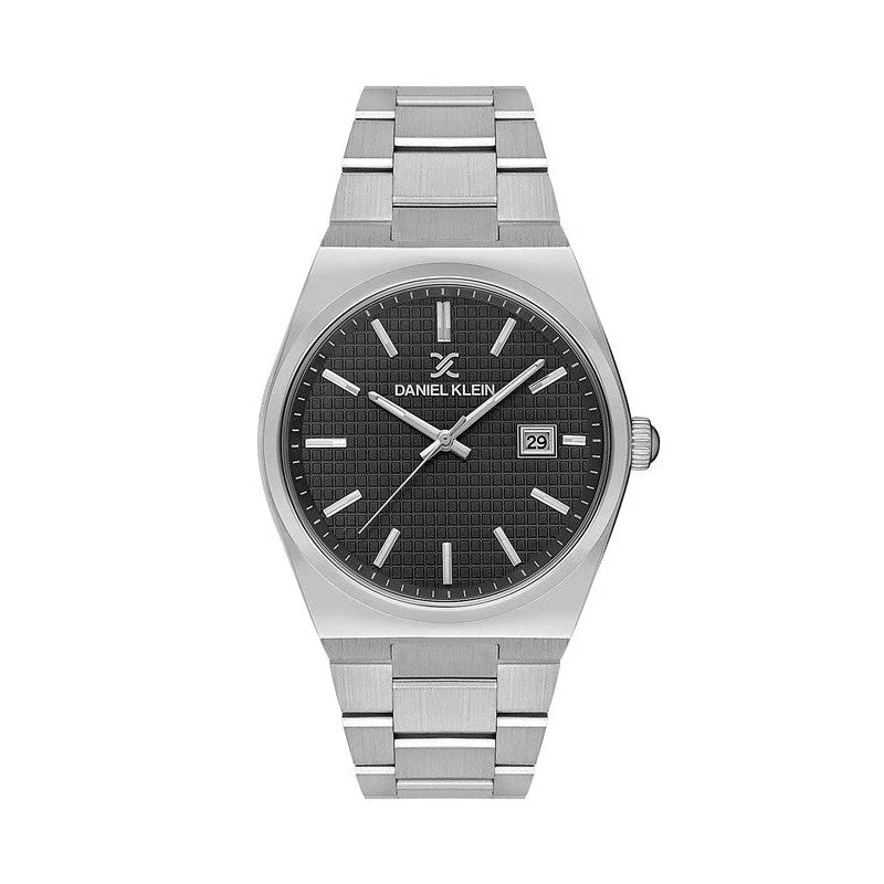 Daniel Klein Premium Black Dial 3 Hands Date Watch