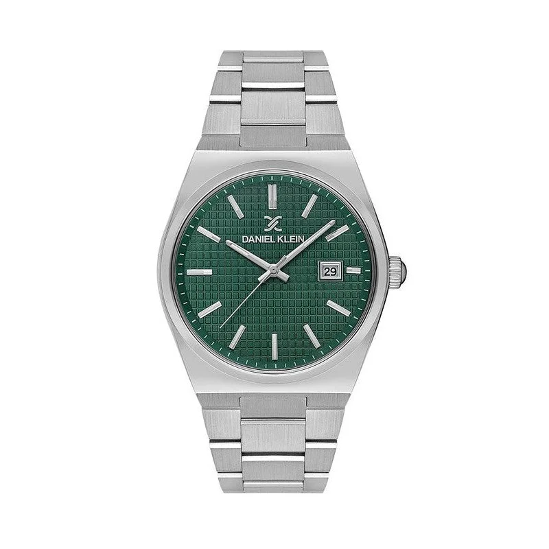 Daniel Klein Premium Green Dial 3 Hands Date Watch