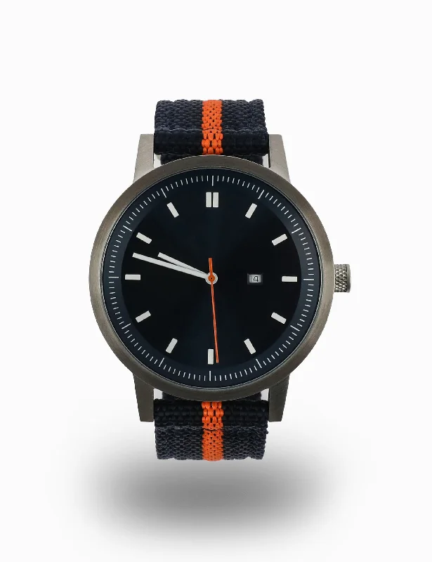 Dixon Watch 42mm - Silver/Navy/Navy