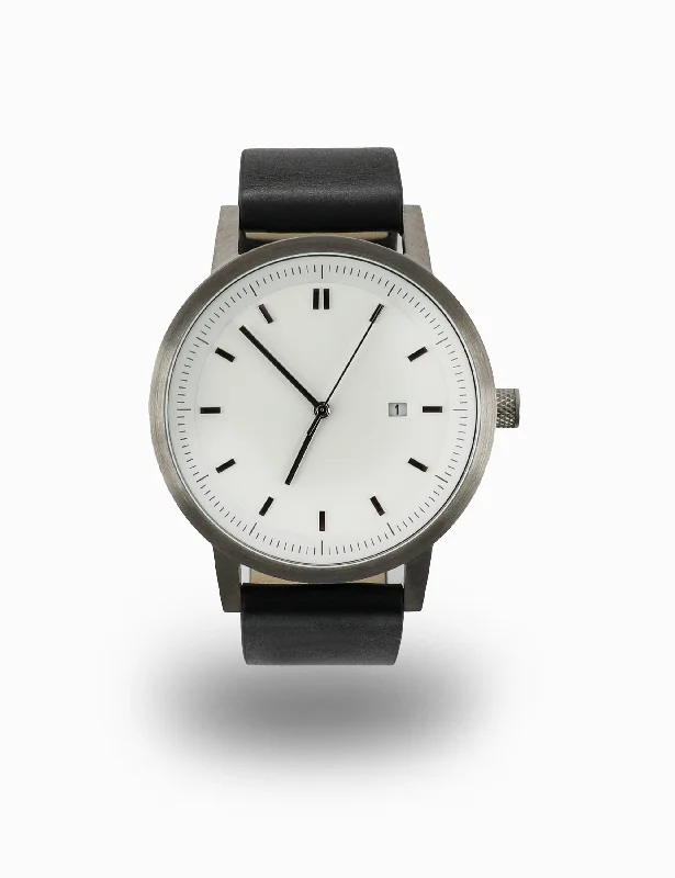 Earl Watch 42mm - Silver/White/Black