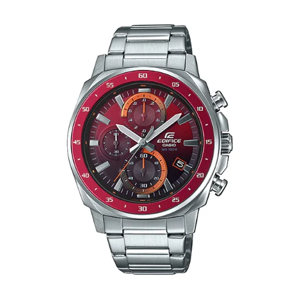 Casio Edifice Stainless Steel Band Watch EFV600D-4A EFV-600D-4A