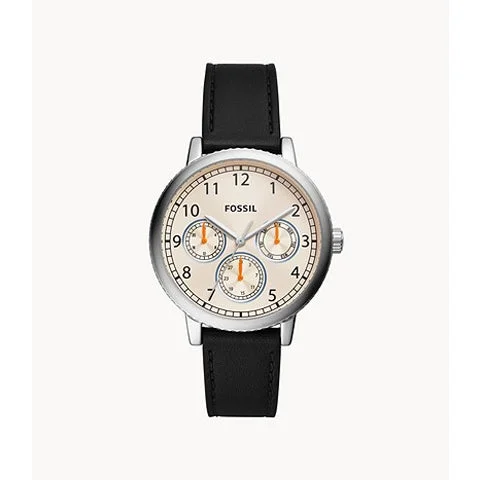 Fossil Mens Chronograph Leather Watch - Fossil Wristwatch BQ2633