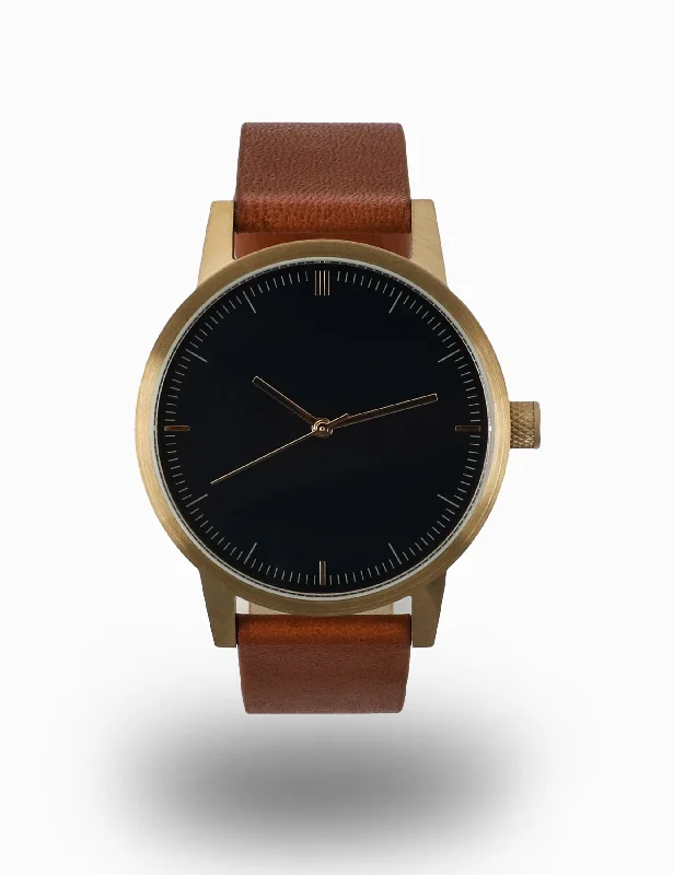 Kent Watch 38mm - Gold/Navy/Tan