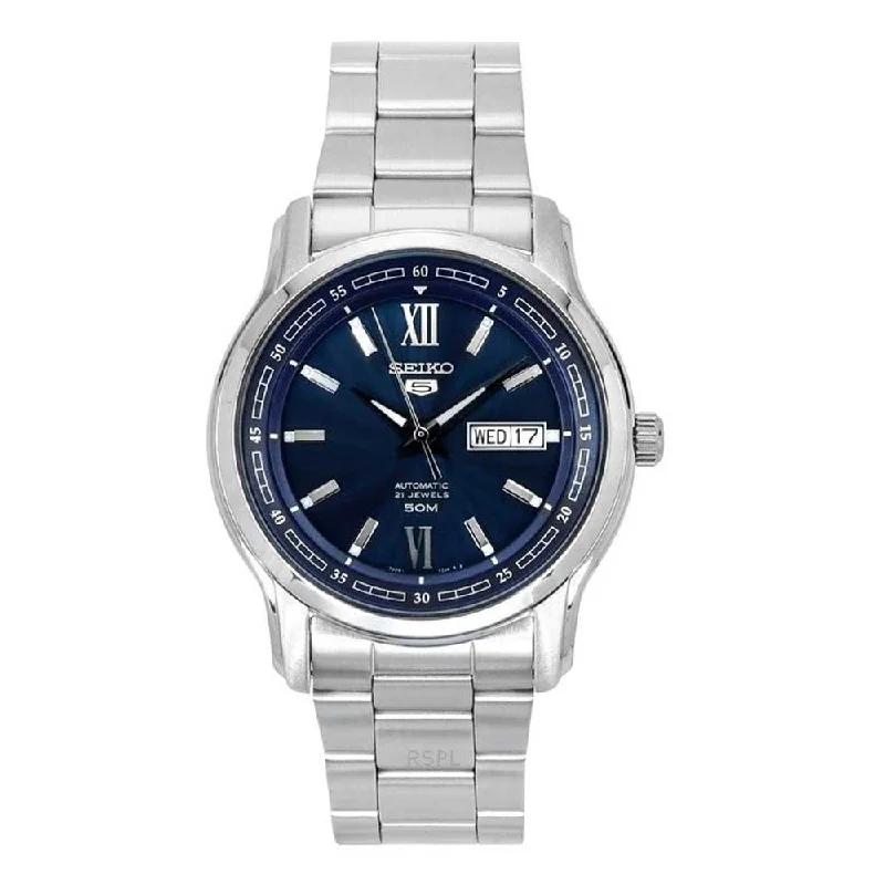 Seiko 5 Automatic Stainless Steel Band Watch SNKP17K1