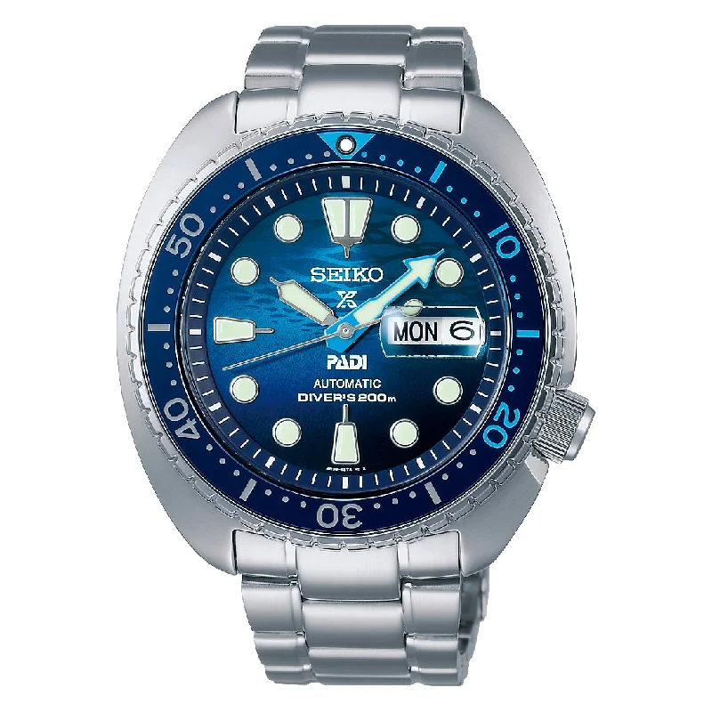 Seiko Prospex PADI "The Great Blue" Special Edition Automatic Diver's Watch SRPK01K1