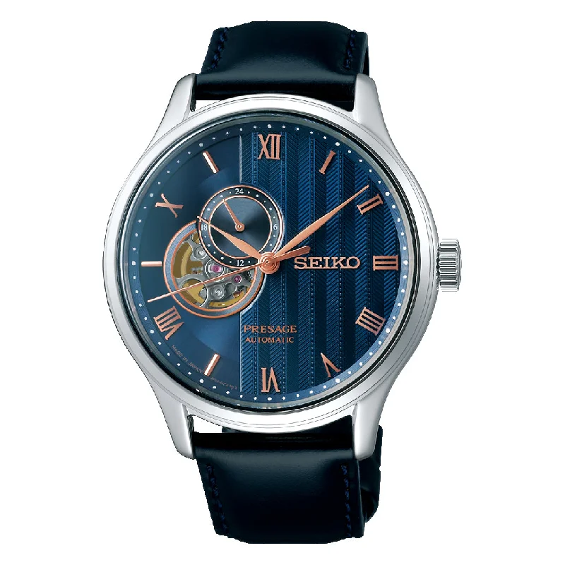 Seiko Presage (Japan Made) Automatic Japanese Garden Open Heart Watch SSA421J1 (Not For EU Buyers) (LOCAL BUYERS ONLY)