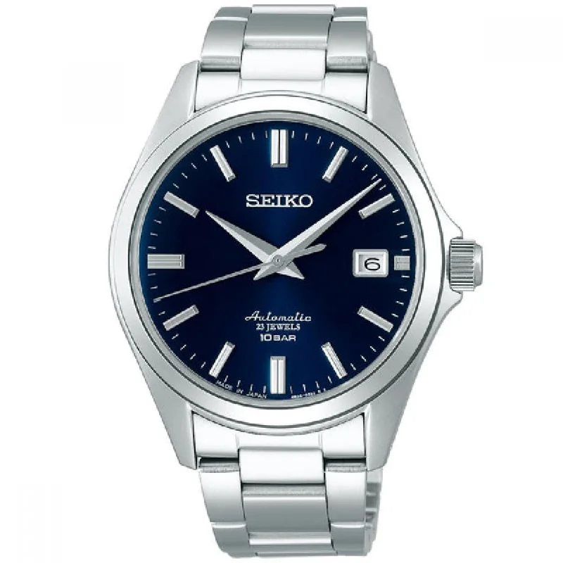 Seiko Mechanical (Japan Made) Automatic Silver Stainless Steel Band Watch SZSB013 SZSB013J