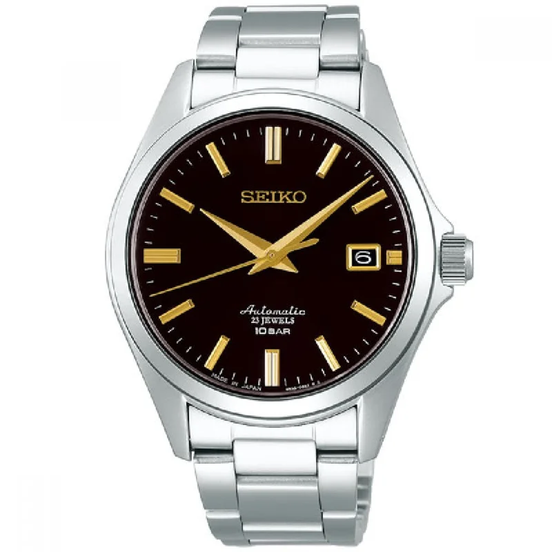 Seiko Mechanical (Japan Made) Automatic Silver Stainless Steel Band Watch SZSB014 SZSB014J