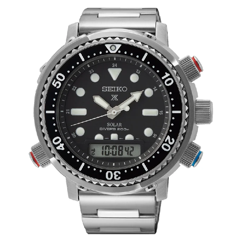 Seiko Prospex Arnie Solar Diver's Stainless Steel Band Watch SNJ033P1 (LOCAL BUYERS ONLY)