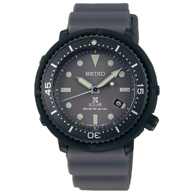 Seiko Prospex LOWERCASE Produced Solar Grey Polymer Band Watch STBR023 STBR023J (Not For EU Buyers) (LOCAL BUYERS ONLY)