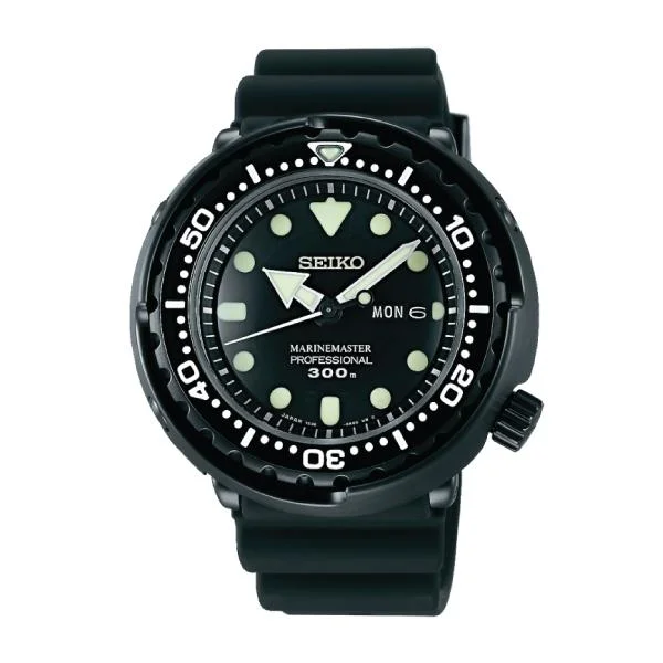 [JDM] Seiko Prospex (Japan Made) Marine Master Professional Black Silicon Strap Watch SBBN035 SBBN035J (Not For EU Buyers) (LOCAL BUYERS ONLY)