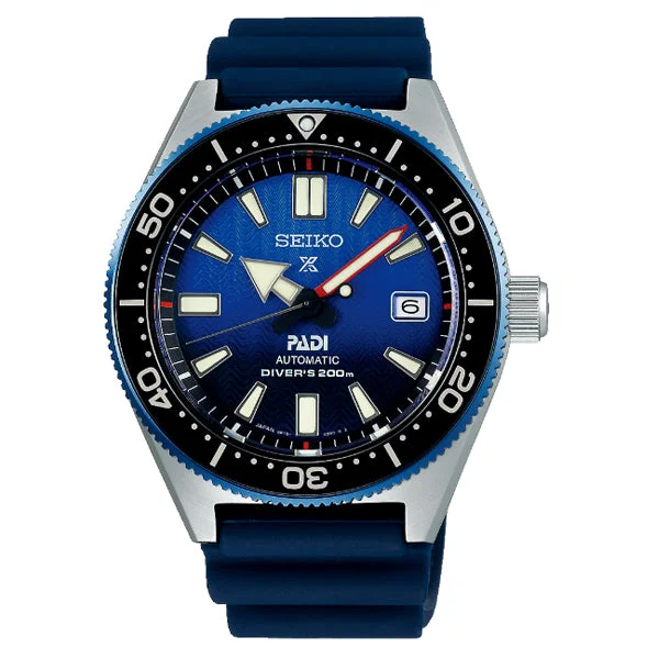 [JDM] Seiko Prospex and PADI (Japan Made) Diver's Automatic Special Edition Blue Silicon Strap Watch SBDC055 SBDC055J (Not For EU Buyers) (Not For EU Buyers) (LOCAL BUYERS ONLY)