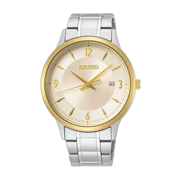 Seiko Quartz 50th Anniversary Special Edition Silver Stainless Steel Band Watch SGEH92P1