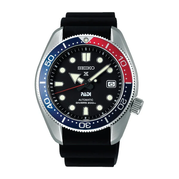 Seiko Prospex and PADI (Japan Made) Automatic Special Edition Black Silicon Strap Watch SPB087J1 (Not For EU Buyers) (LOCAL BUYERS ONLY)