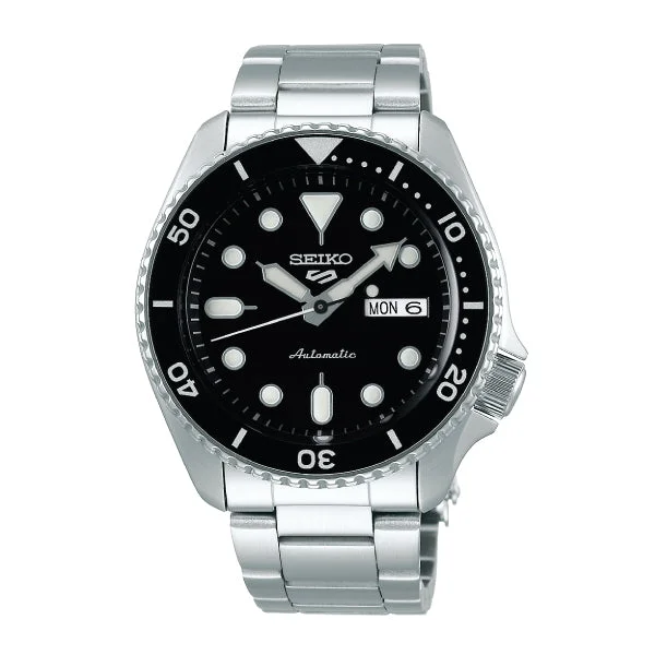 Seiko 5 Sports Automatic Silver Stainless Steel Band Watch SRPD55K1 (LOCAL BUYERS ONLY)