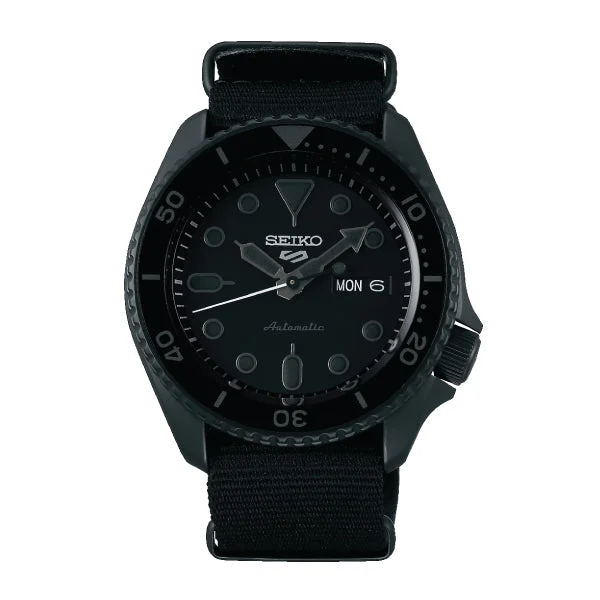 Seiko 5 Sports Automatic Black Nylon Strap Watch SRPD79K1 (LOCAL BUYERS ONLY)