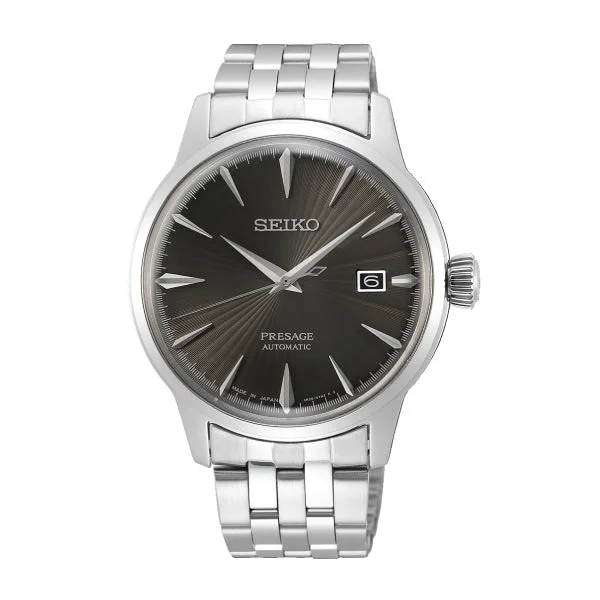 Seiko Prospex (Japan Made) Automatic Silver Stainless Steel Band Watch SRPE17J1 (Not For EU Buyers) (LOCAL BUYERS ONLY)