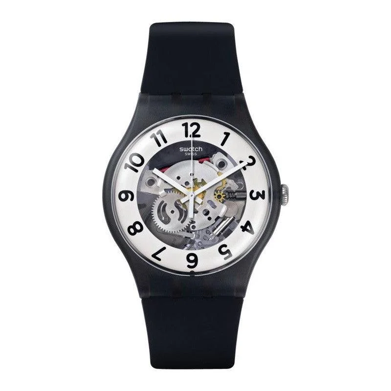 Swatch SKELETOR Watch SUOB134