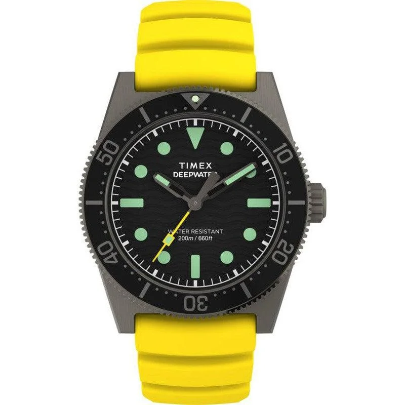 Timex Deepwater Reef 200 41mm Synthetic Rubber Strap Watch