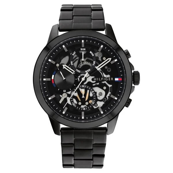 Tommy Hilfiger Men Black Dial Analog Watch neth1710478